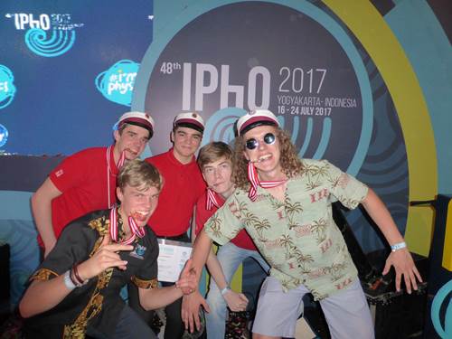 Deltagere international fysikolympiade
