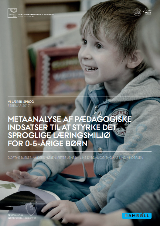 Forside til rapport om pædagogiske indsatser