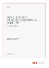 Skoleledelse i folkeskolereformens andet år  Publikationens forside