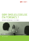 Gør skoleledelse en forskel  Rapportens forside