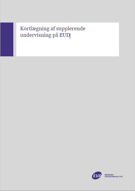 Kortlægning af supplerende undervisning på EUD - rapportens forside