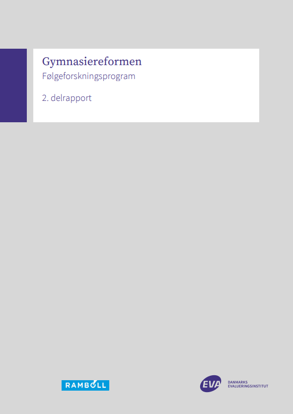 Rapportens forside med titel