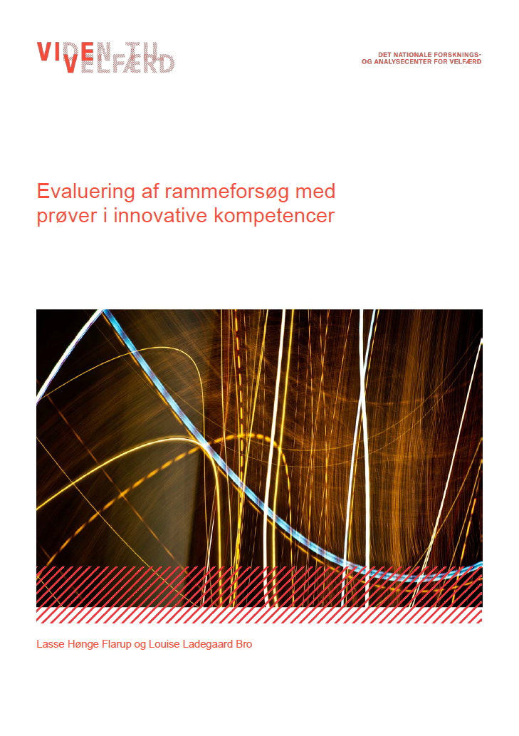 Evaluering af rammeforsøg med prøver i innovative kompetencer
