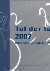 Forside til publikation '2008 tal der taler'